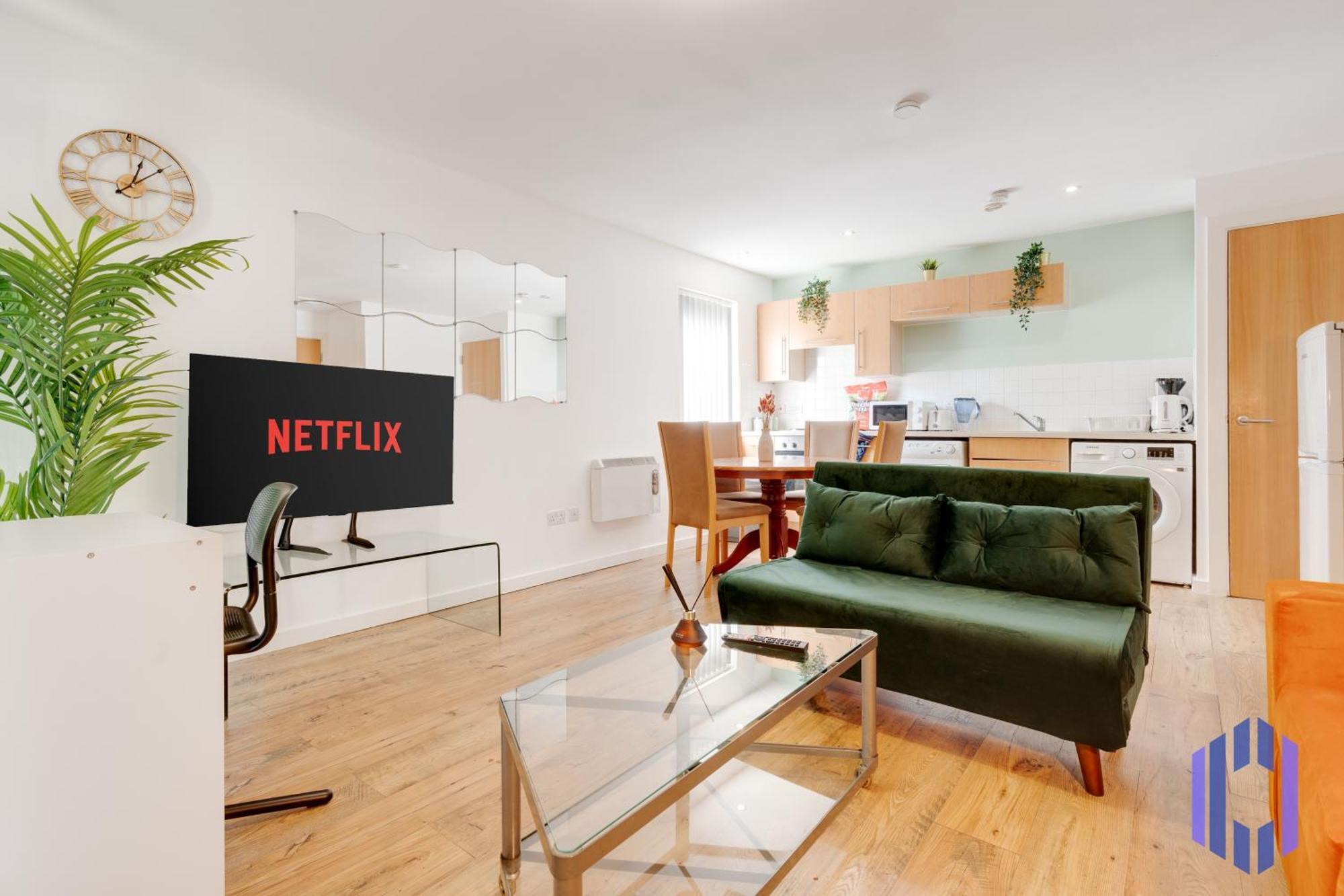 Апартаменти Free Parking - Immaculate 1Bd Flat - Salford Quays Манчестер Екстер'єр фото